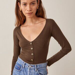 Reformation Virgil Knit Top